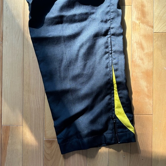 Black and Yellow Track Pants - Picture 2 of 5